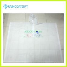 Transparenter PVC-Regen Poncho